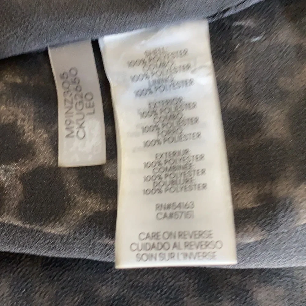 CALVIN KLEIN Animal Print Midi Skirt - Picture 4 of 5